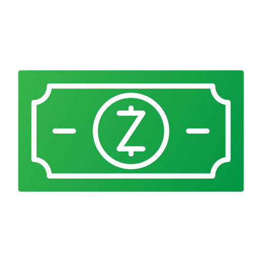 zcash Generic Flat Gradient Icône