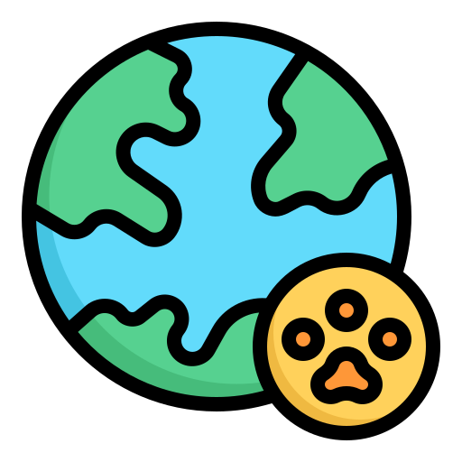 world animal day Generic Outline Color icon