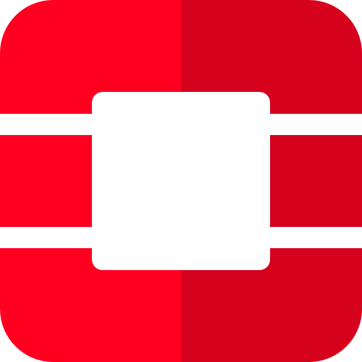 Open stack Basic Straight Flat icon