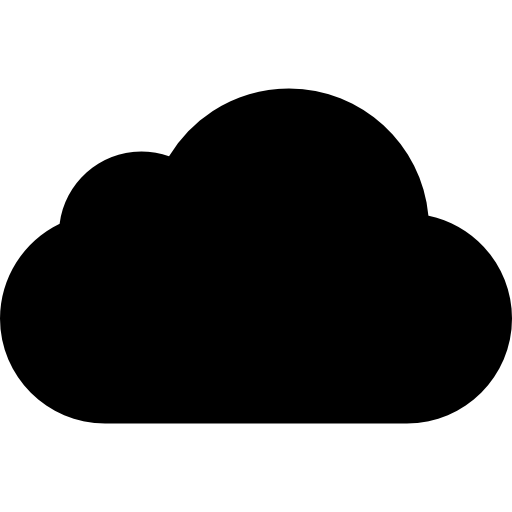 icloud Basic Straight Filled icono