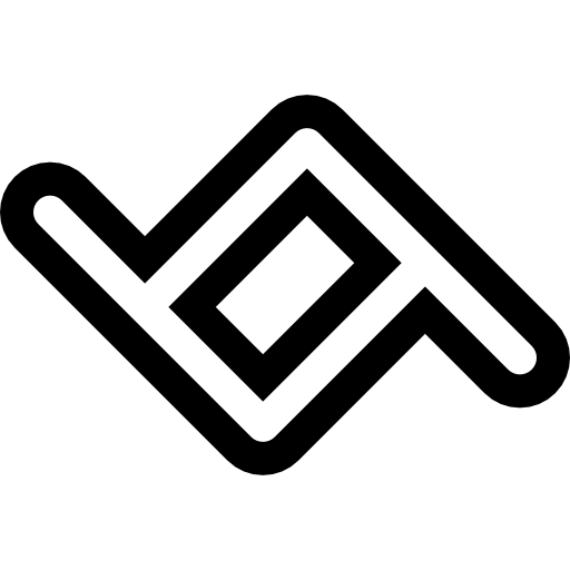 bluelock Basic Straight Lineal icono
