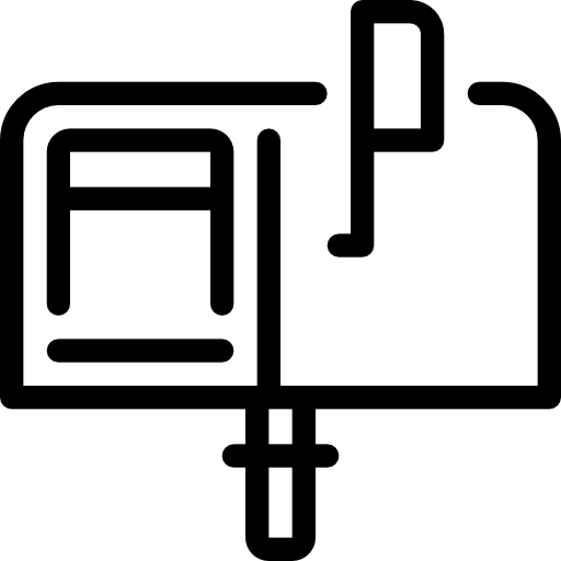 メールボックス Justicon Lineal icon