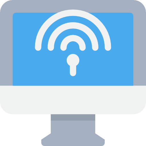 wi-fi Justicon Flat ikona