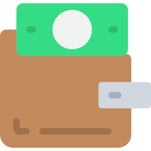Wallet Justicon Flat icon