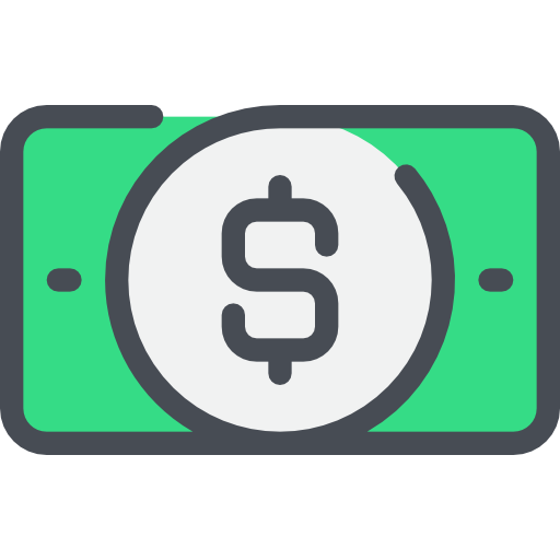 Money Justicon Lineal Color icon