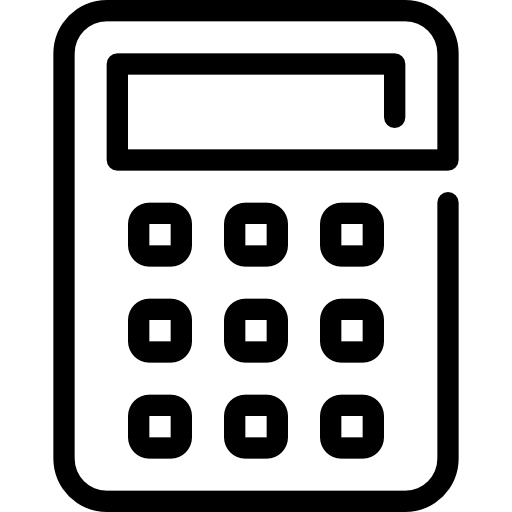 Calculator Justicon Lineal icon