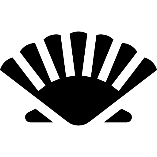 concha Basic Straight Filled icono