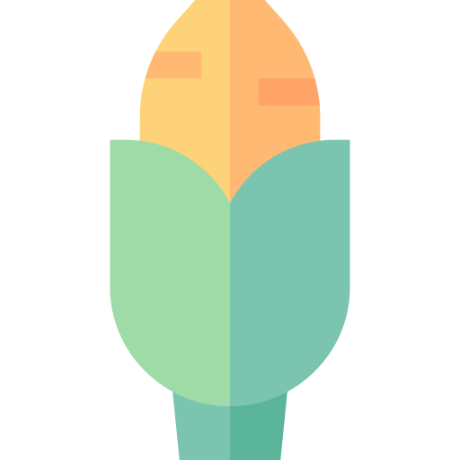 Corn Basic Straight Flat icon