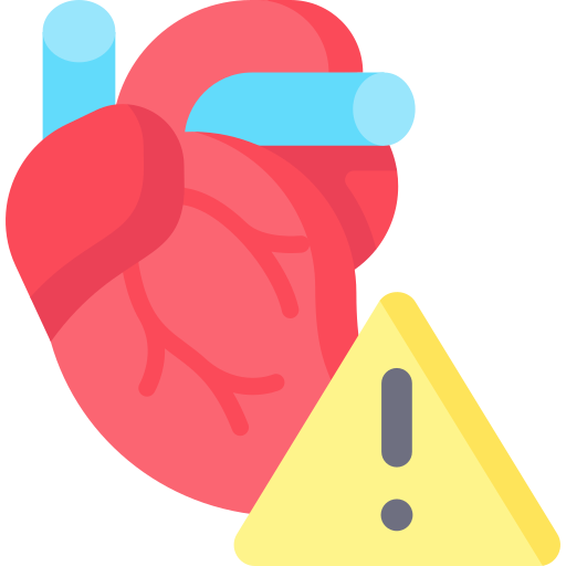 Heart disease Special Flat icon