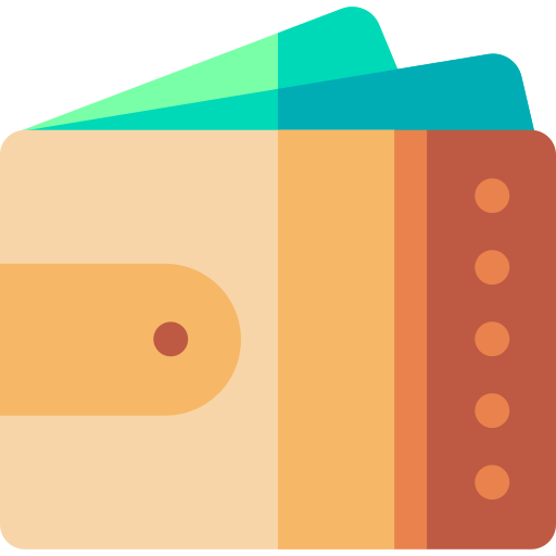 Бумажник Basic Rounded Flat иконка