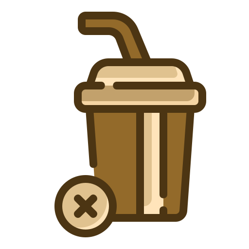 No soft drink Generic Outline Color icon