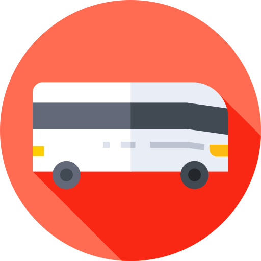 Автобус Flat Circular Flat иконка