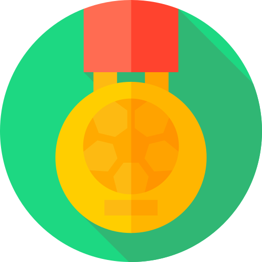 Medal  Flat Circular Flat icon