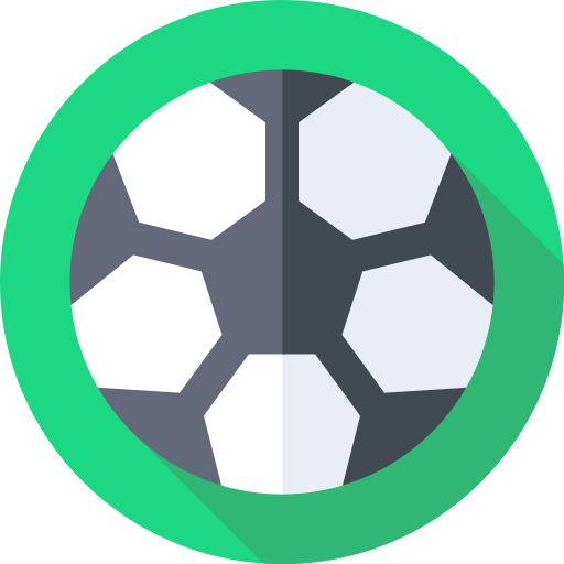 fußball Flat Circular Flat icon