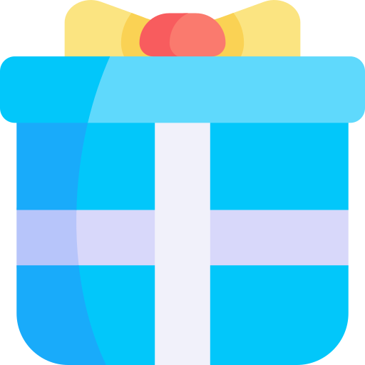 geschenkbox Kawaii Flat icon
