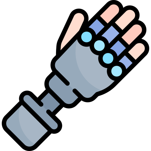 roboterarm Kawaii Lineal color icon