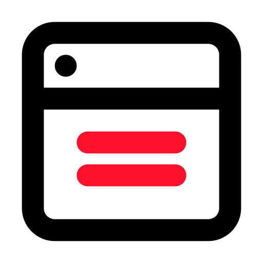 web Generic Outline Color icono
