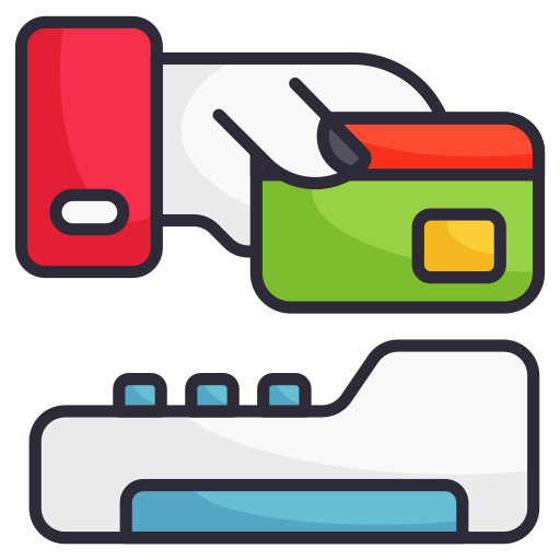 카드 결제 Generic Outline Color icon