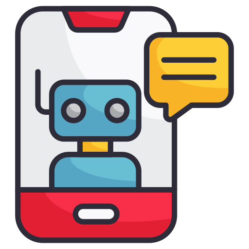 chatbot Generic Outline Color icono