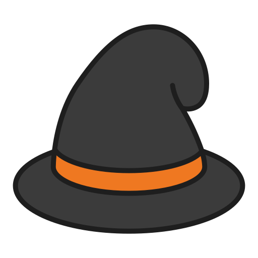 Witch hat Generic Outline Color icon