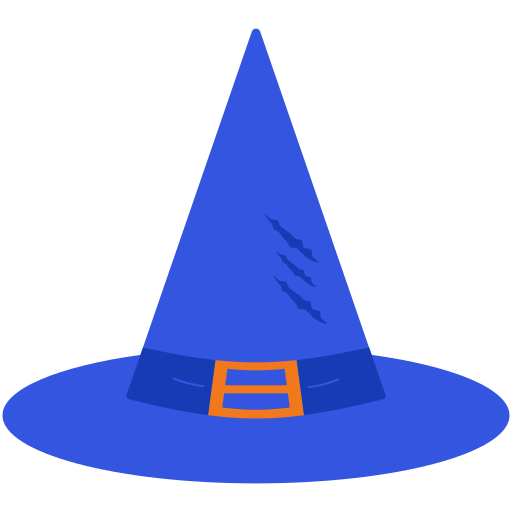 chapeau de sorcière Generic Flat Icône