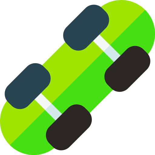 Скейтборд Basic Rounded Flat иконка