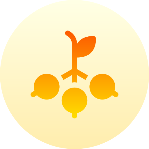 johannisbeere Basic Gradient Circular icon