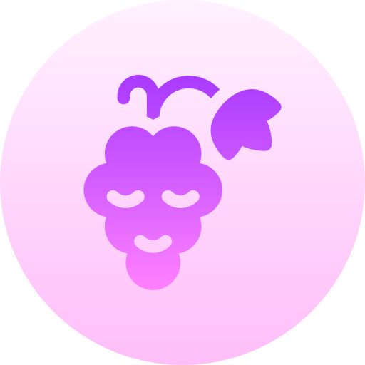 포도 Basic Gradient Circular icon