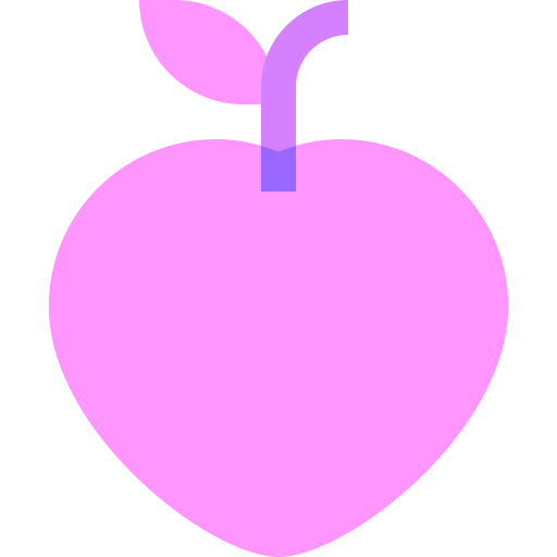 Peach Basic Sheer Flat icon