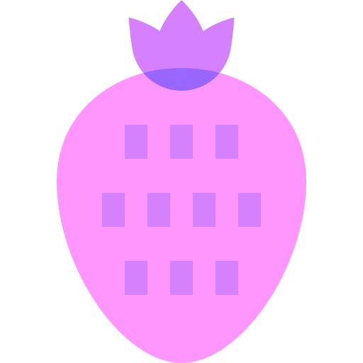 Strawberry Basic Sheer Flat icon