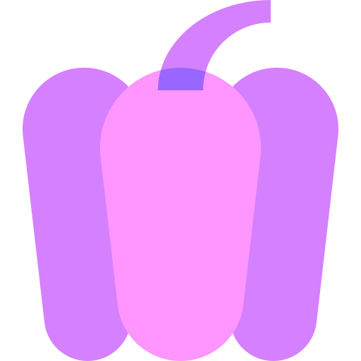 Bell Pepper Basic Sheer Flat icon
