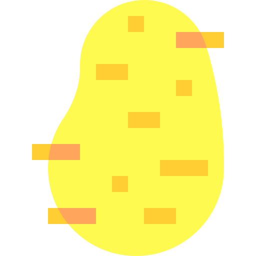 Potato Basic Sheer Flat icon