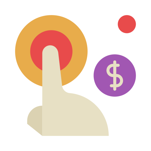Оплата за клик Generic Flat иконка