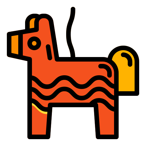 Donkey Generic Outline Color icon