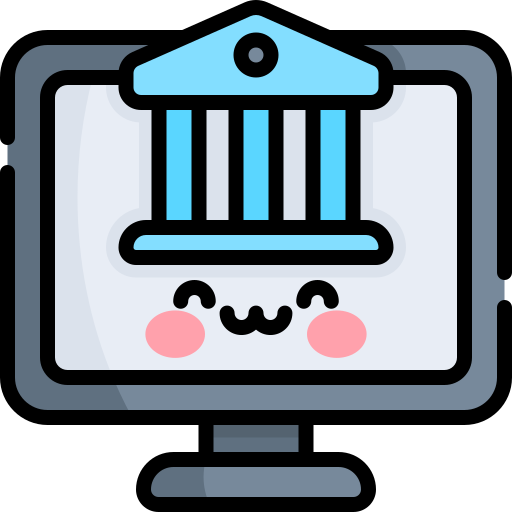 onlinebanking Kawaii Lineal color icon