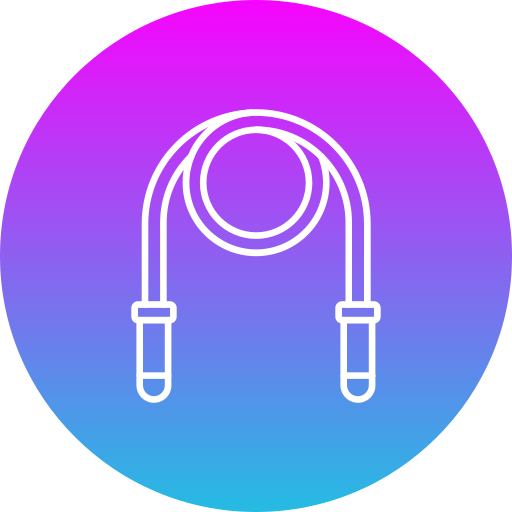 Jumping rope Generic Flat Gradient icon