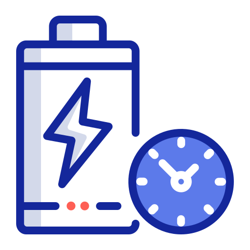 Battery Generic Outline Color icon