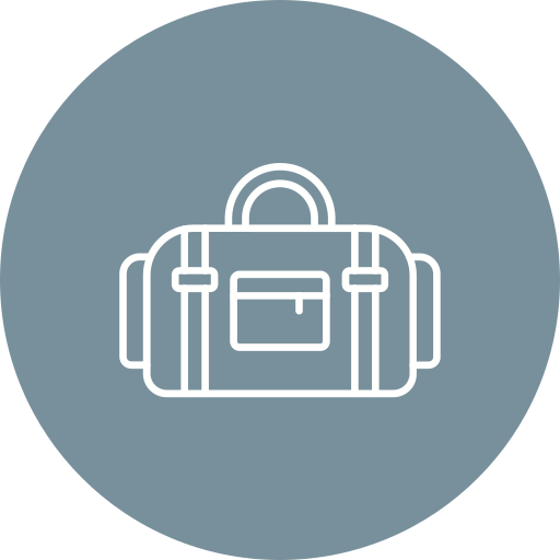 Duffle bag Generic Flat icon