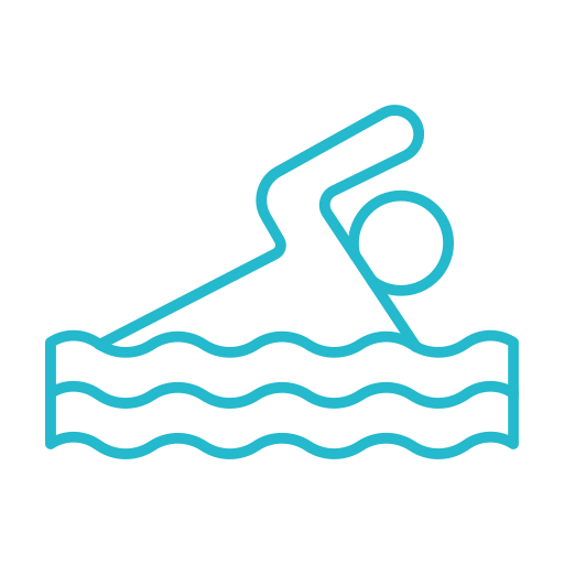 pływanie Generic Simple Colors ikona
