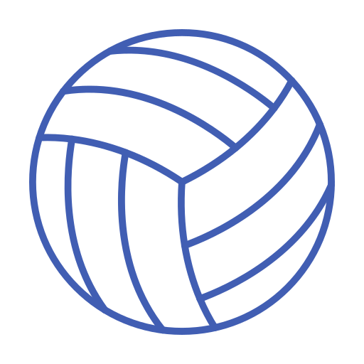volley-ball Generic Simple Colors Icône