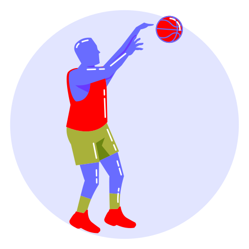 basketball Generic Rounded Shapes Icône