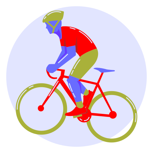 自転車 Generic Rounded Shapes icon