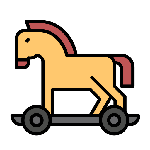 Trojan horse Generic Outline Color icon