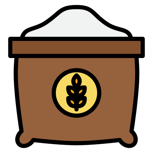 小麦粉 Generic Outline Color icon