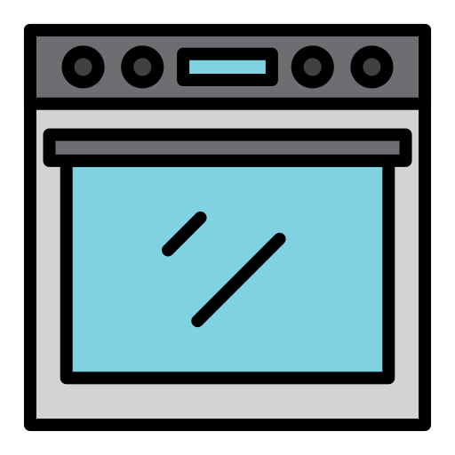 オーブン Generic Outline Color icon