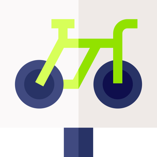parking dla rowerów Basic Straight Flat ikona