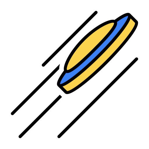 フリスビー Generic Outline Color icon