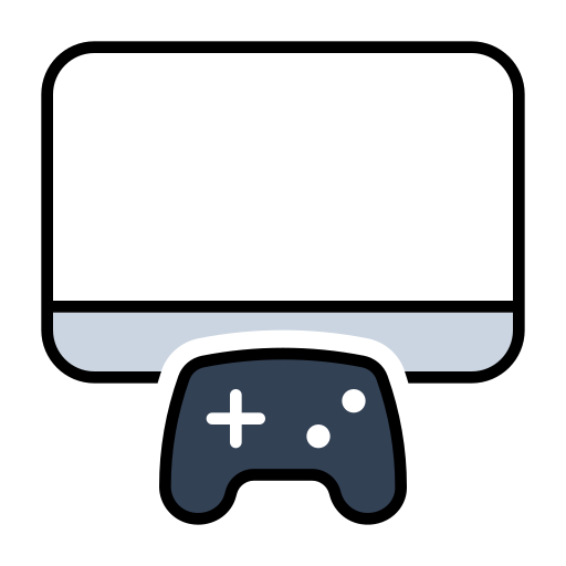 Video game Generic Outline Color icon