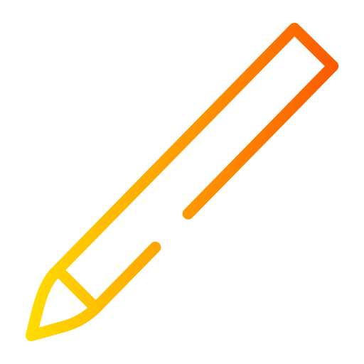 ołówek Generic Gradient ikona