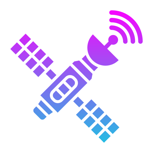 satelita Generic Flat Gradient ikona